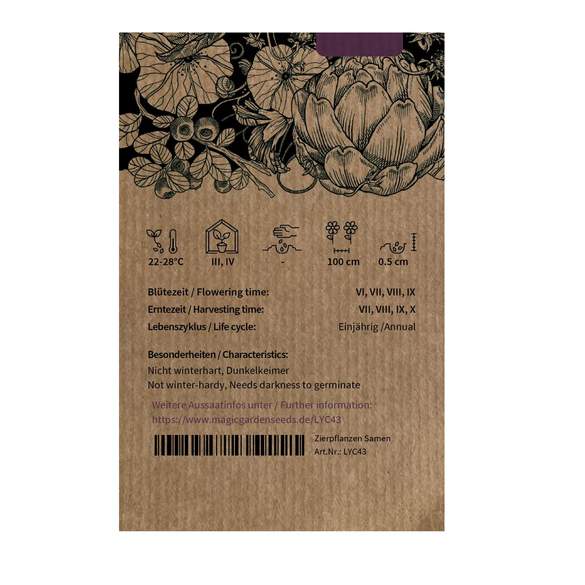 Wildtomate 'ABC Potato Leaf' (Solanum lycopersicum) Samen
