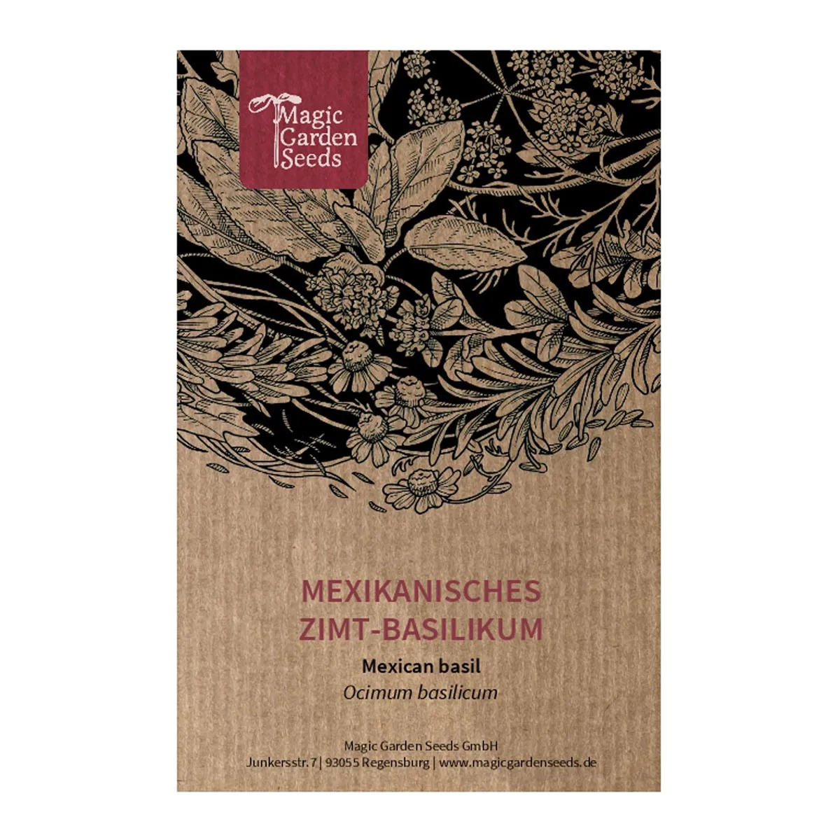 Mexikanisches Zimt-Basilikum (Ocimum basilicum) Samen