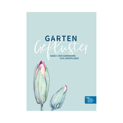 Copertina della guida alla semina tedesca Gartengeflüster, vol. I: dal seme alla piantina