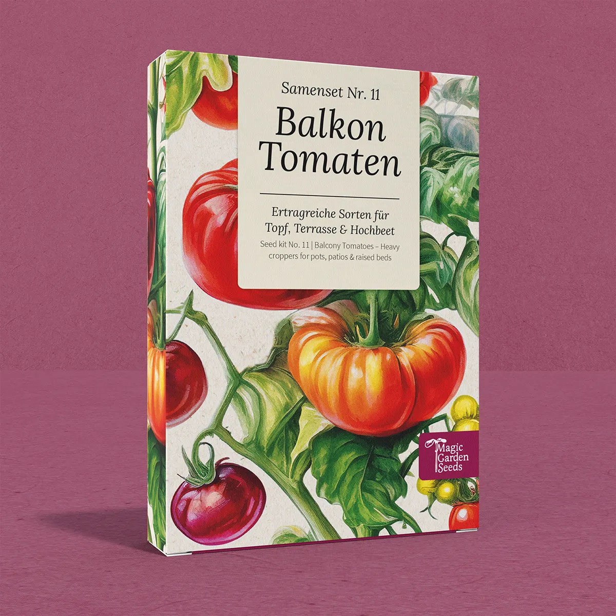 Pomodori da balcone: varietà perfette per chi coltiva in città - set di semi n.11