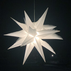 Leuchtender Weihnachtsstern