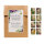 Bustine regalo - Splendore floreale - 40 bustine di carta colorate / bustine piatte con 8 diversi motivi