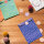 Bustine regalo - Gioco di Colori - 40 sacchetti di carta colorati / sacchetti piatti con 8 diversi motivi