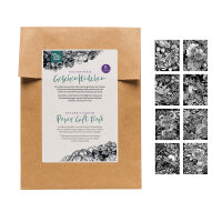 Bustine regalo - La poesia della natura - 40 bustine di carta colorate / bustine piatte con 8 diversi motivi