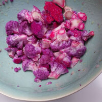 Cavolfiore viola Violetta di Sicilia (Brassica oleracea var. botrytis) semi