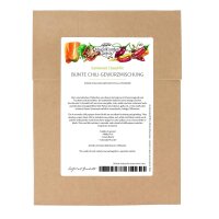 Miscela colorata di spezie al peperoncino - Set di semi
