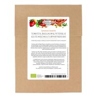 Pomodori, basilico & prezzemolo (Bio) - Set di semi