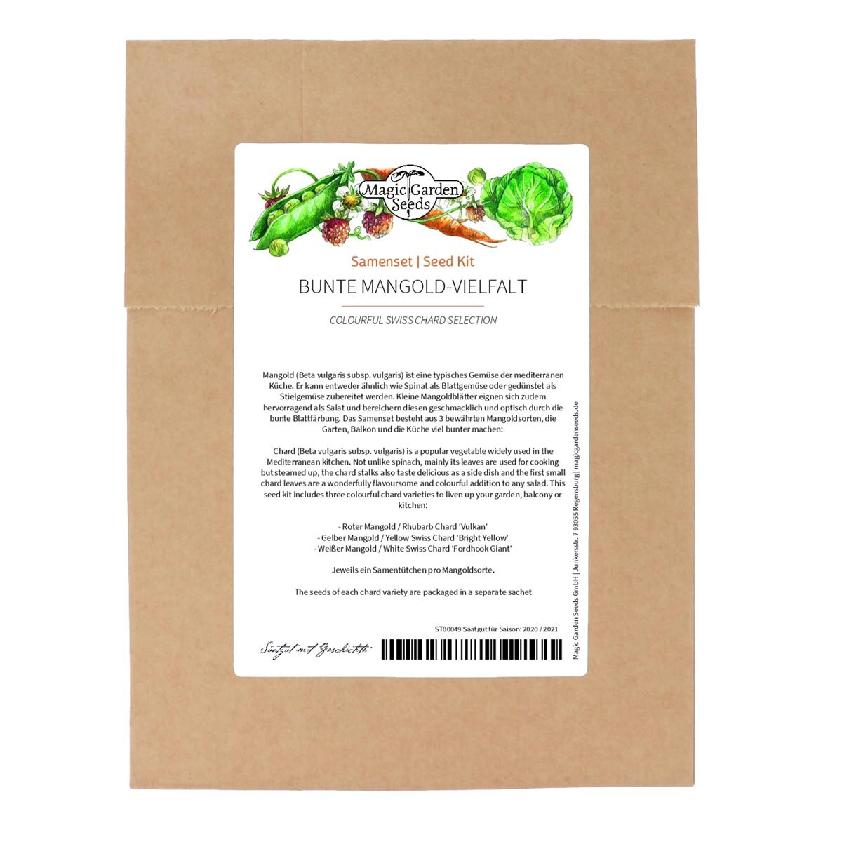 Pianta Di Bietola A Costa Colorata Vaso - Foto 6