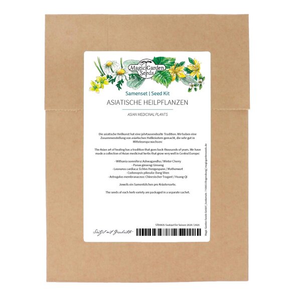 Asian Medicinal Plants - Seed kit