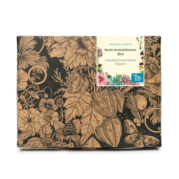 Fiori estivi coloratissimi (bio) - Set regalo di semi
