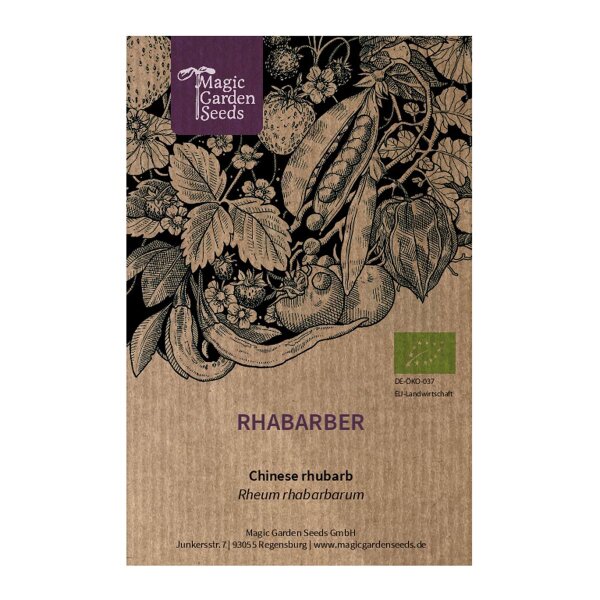 Semi Di Rabarbaro Victoria Biologici - Confezione Da 10 Semi Per Orto Domestico - Foto 10